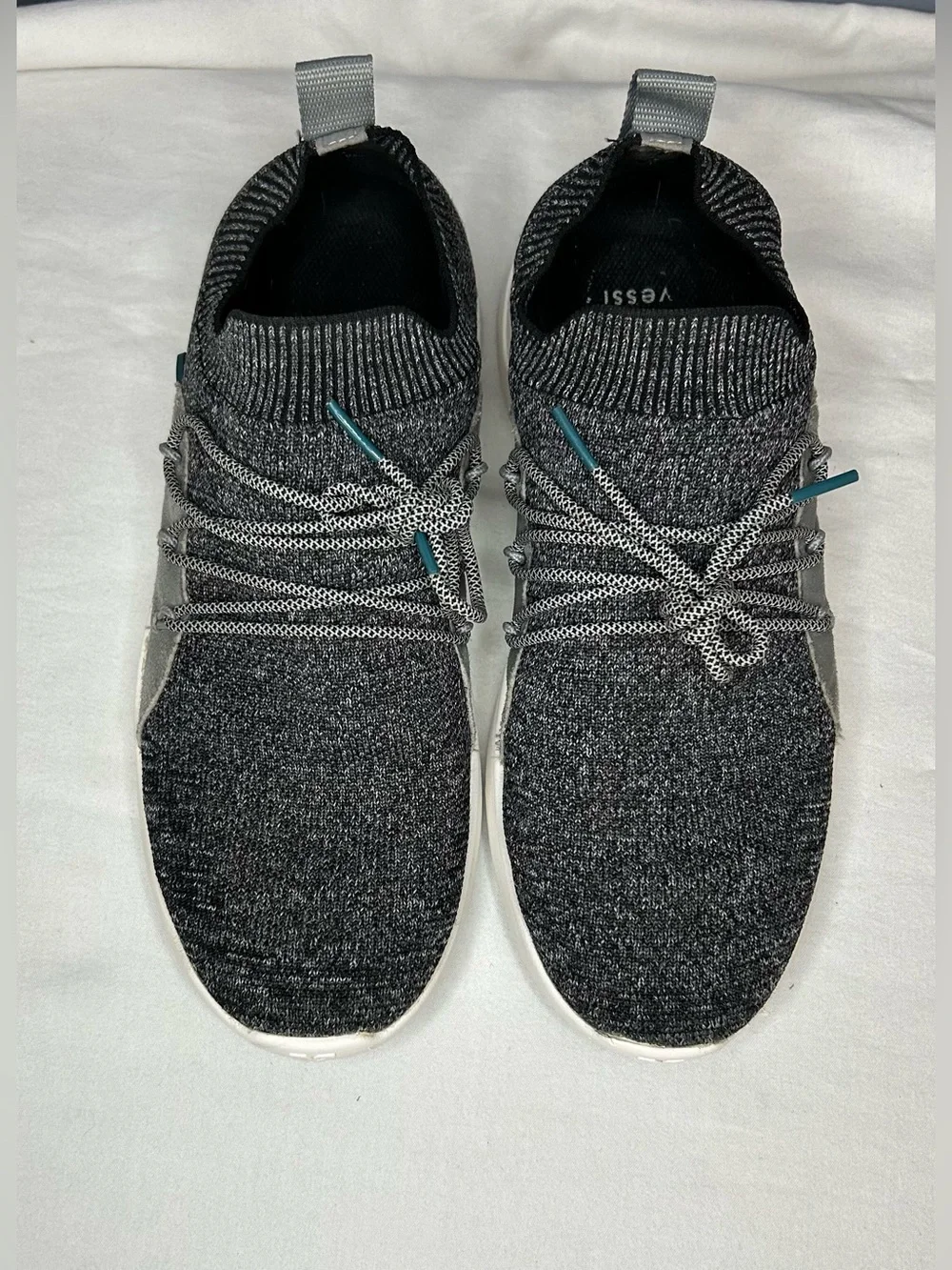 Vessi Cityscape Classic Women's 10 Gray‎ White Waterproof Sporty Comfort Shoes